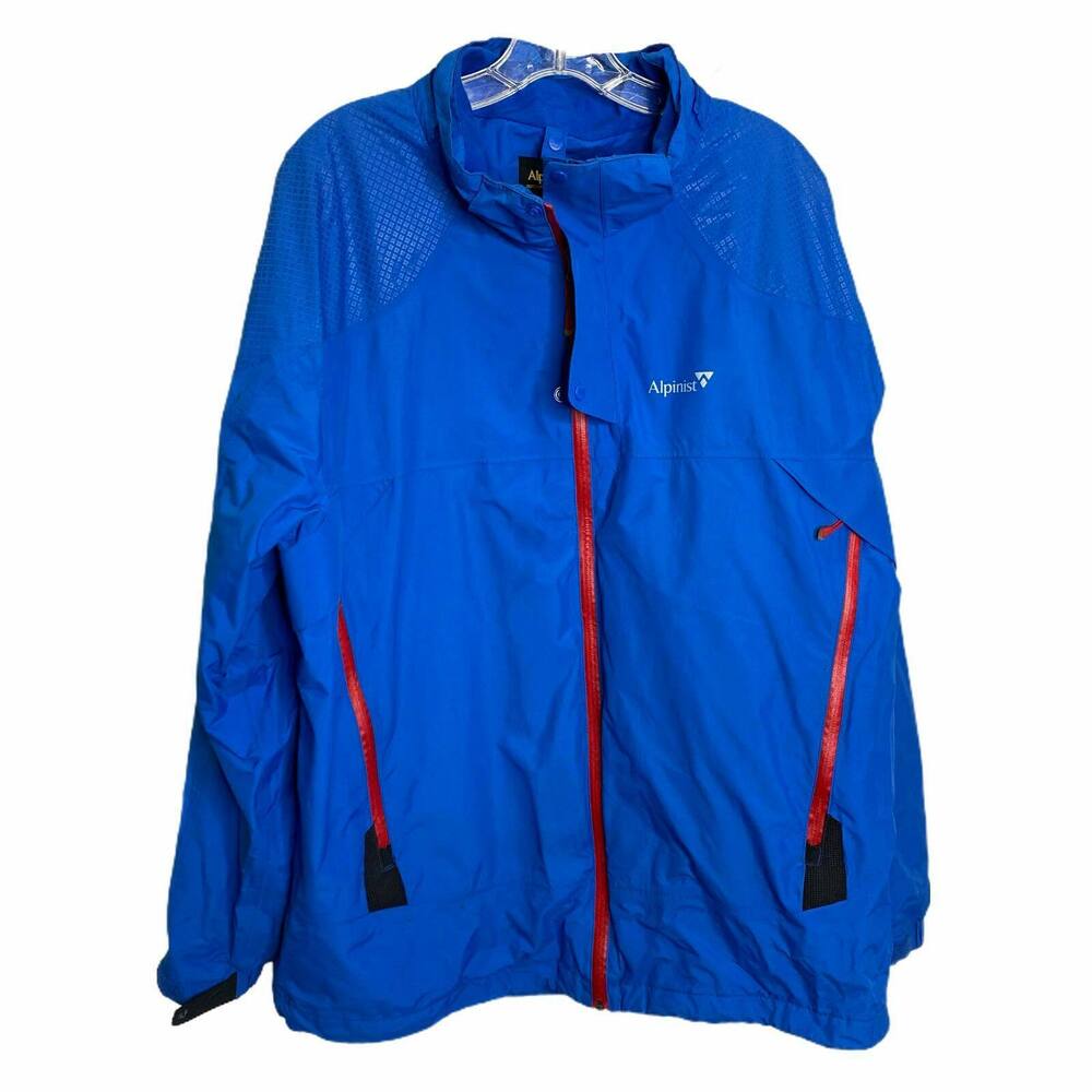 Alpinist Men's Jacket Windbreaker Fleece Gore-Tex Performance Coat Zip-Up Sz 110